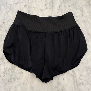 Black Free People Game Time Shorts